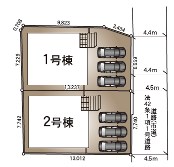 分譲区画マップ
