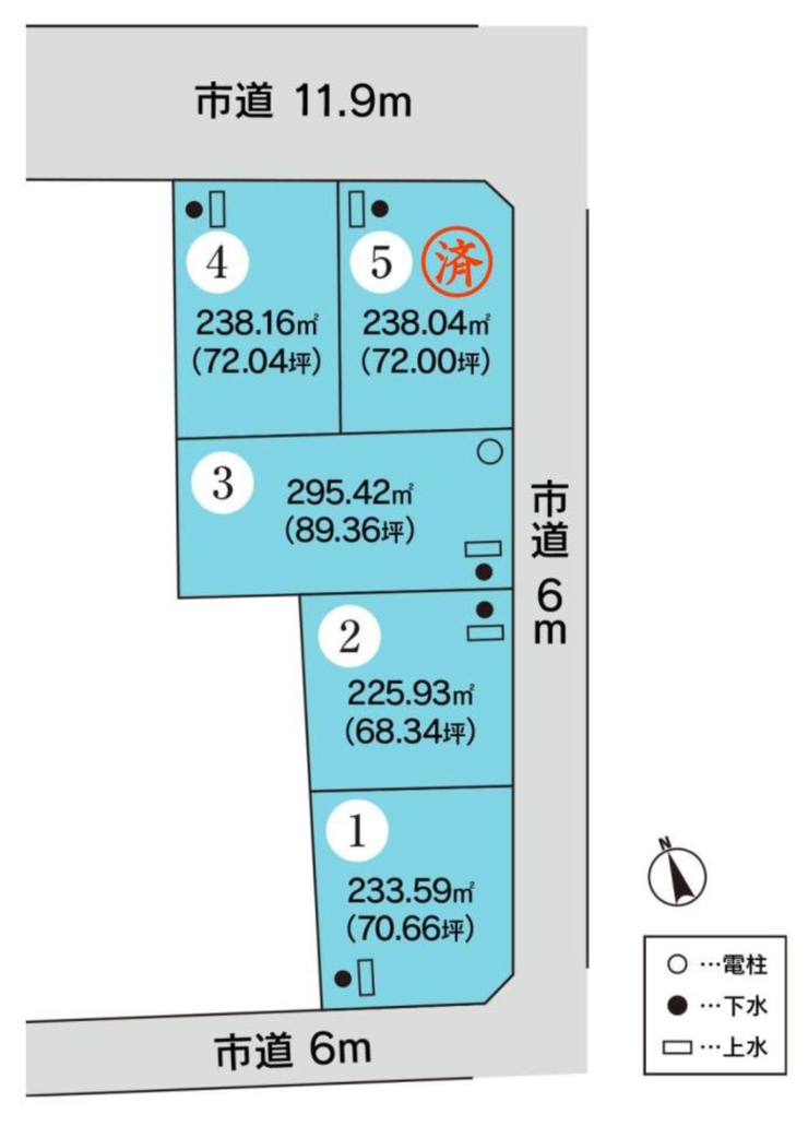 分譲区画マップ