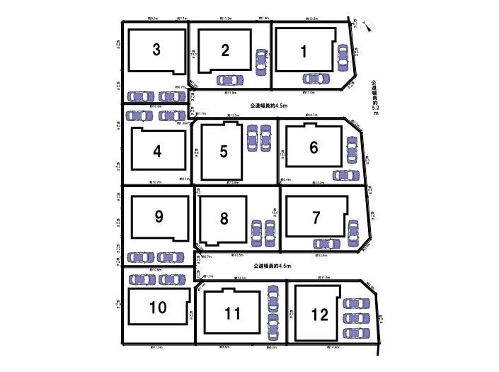 分譲区画マップ