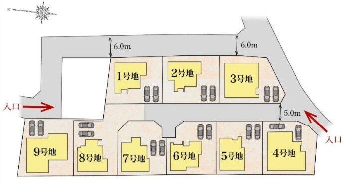 分譲区画マップ