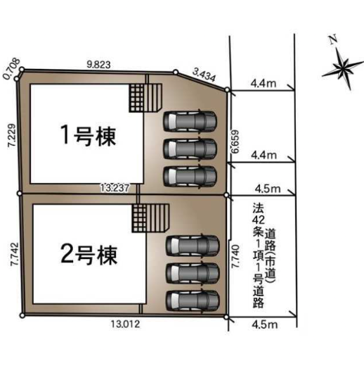分譲区画マップ