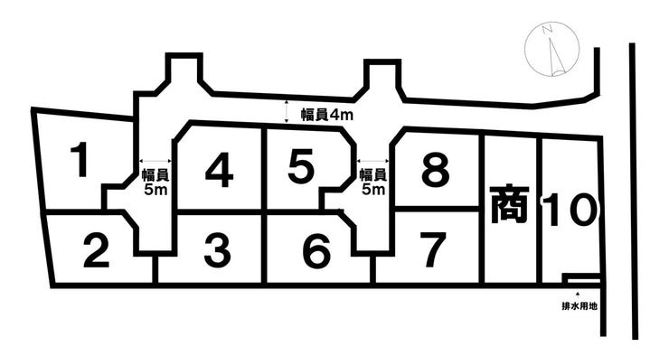 分譲区画マップ