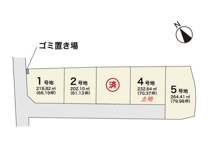 分譲区画マップ