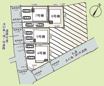 分譲区画マップ