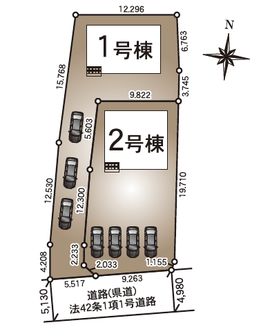 分譲区画マップ