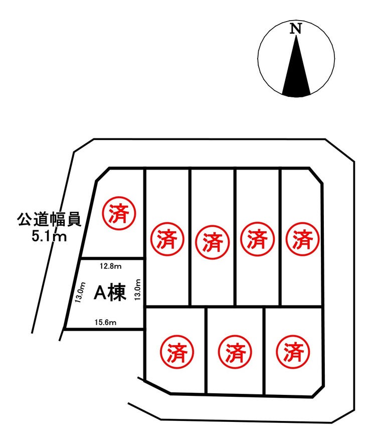 分譲区画マップ