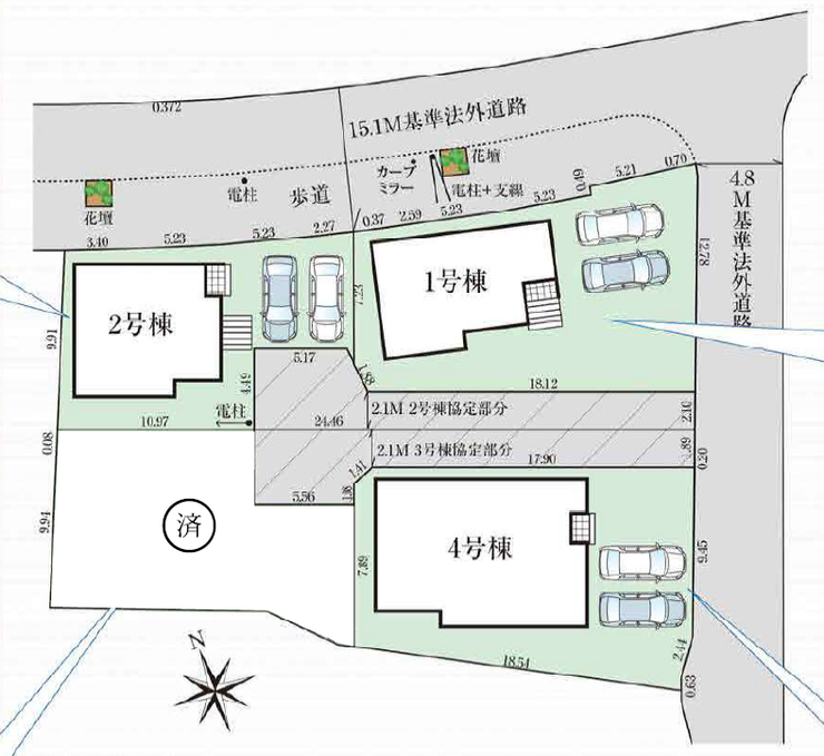 分譲区画マップ