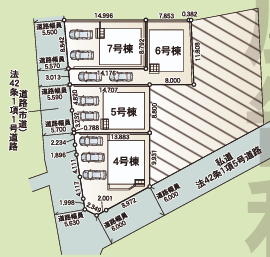 分譲区画マップ