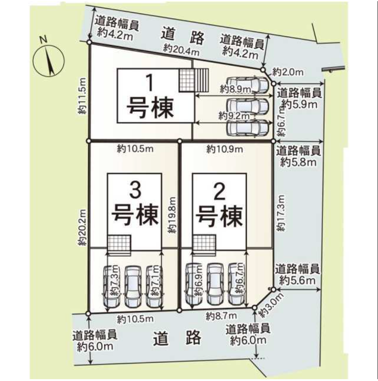 分譲区画マップ