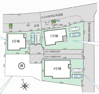 分譲区画マップ