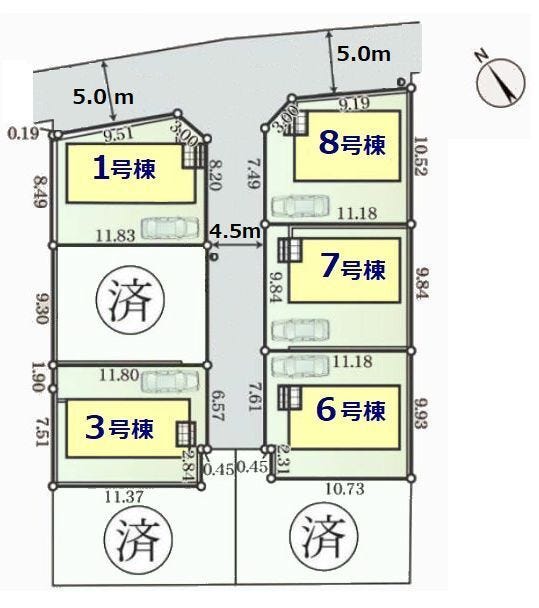 分譲区画マップ
