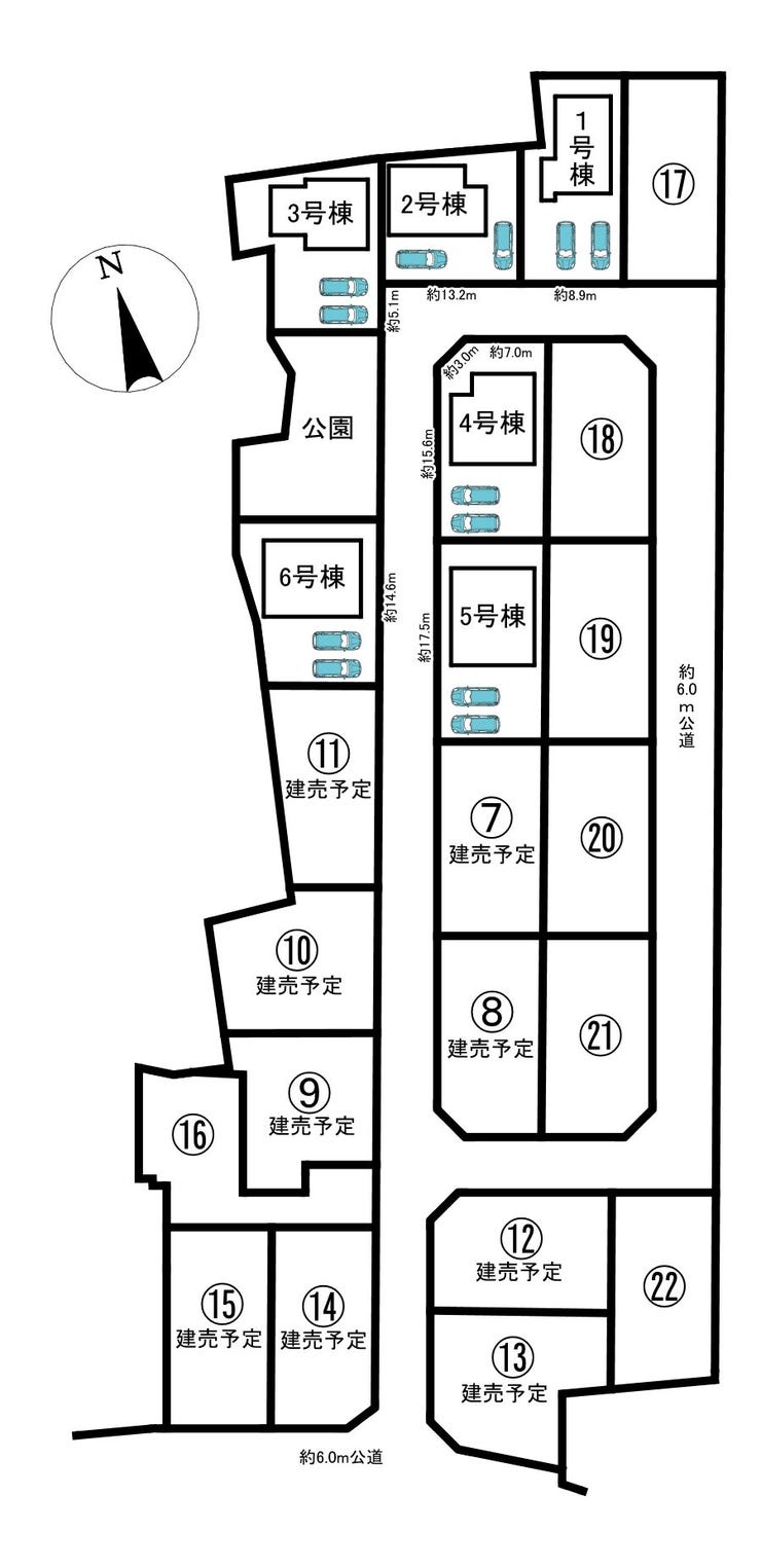 分譲区画マップ
