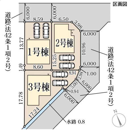 分譲区画マップ