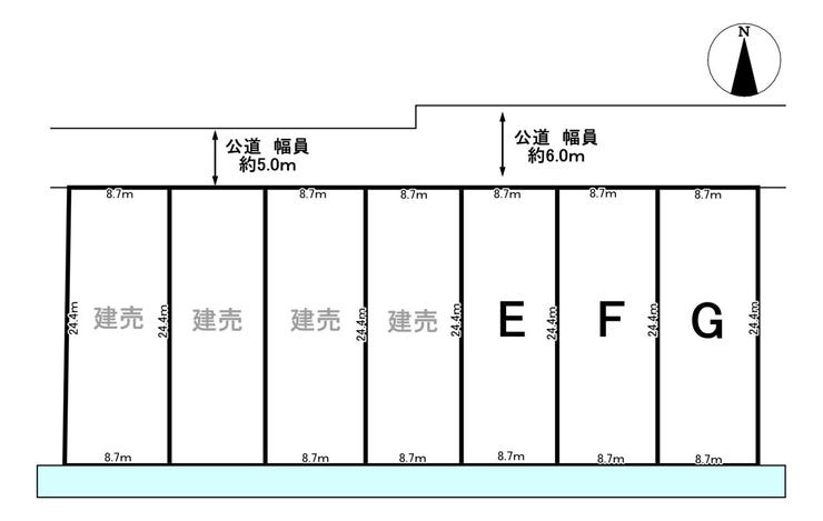 分譲区画マップ