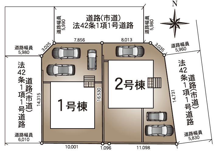 分譲区画マップ
