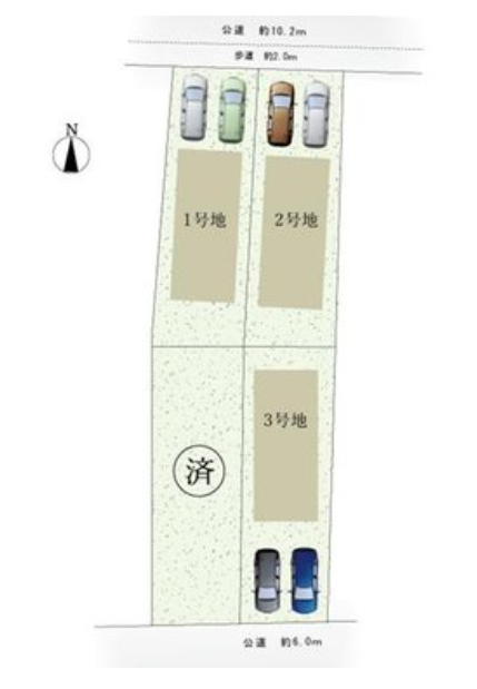 分譲区画マップ