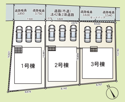 分譲区画マップ