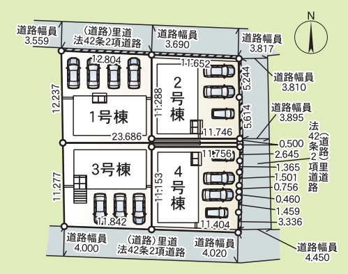 分譲区画マップ