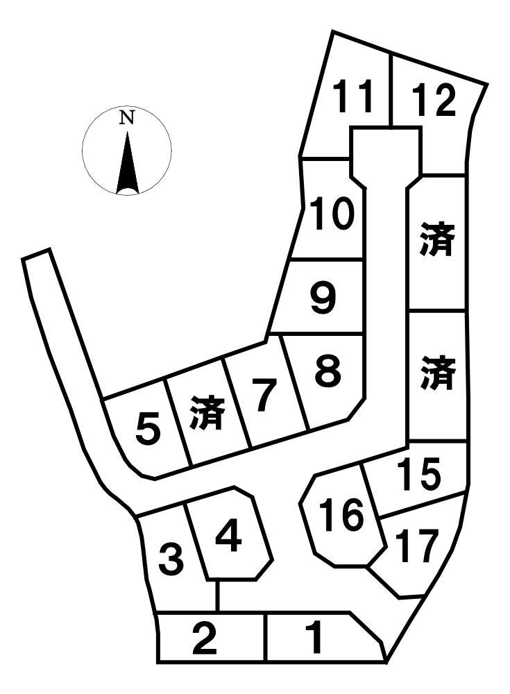 分譲区画マップ