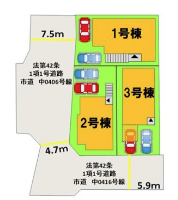 分譲区画マップ