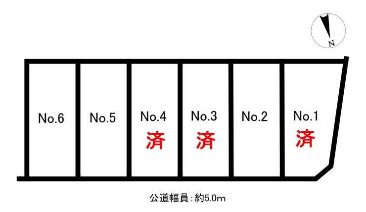 分譲区画マップ