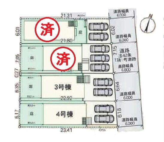 分譲区画マップ