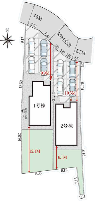 分譲区画マップ