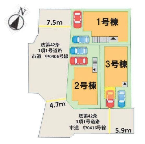 分譲区画マップ
