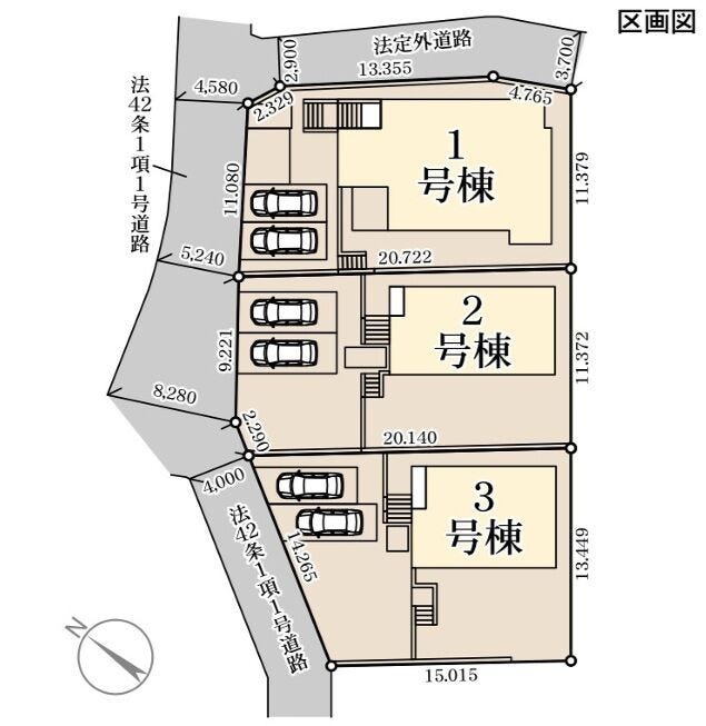 分譲区画マップ
