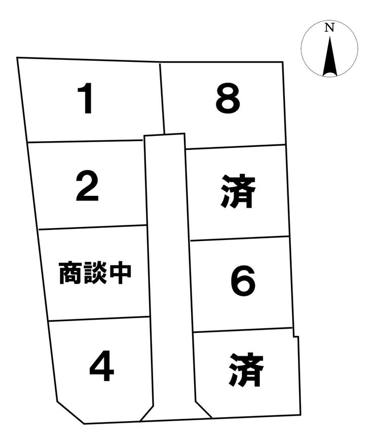 分譲区画マップ