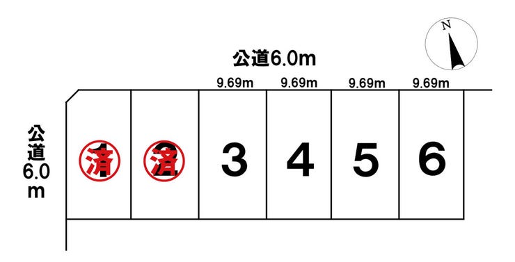 分譲区画マップ