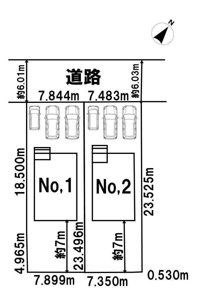 分譲区画マップ