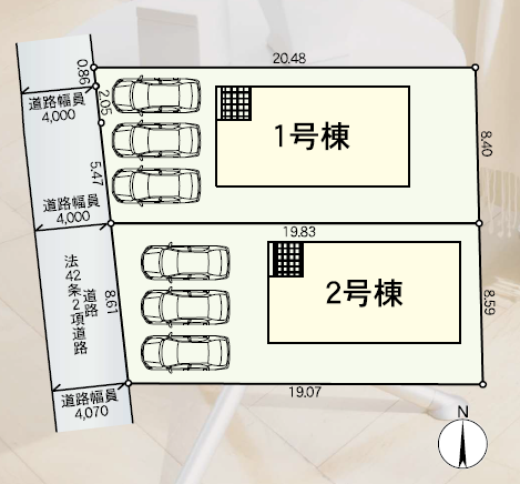 分譲区画マップ