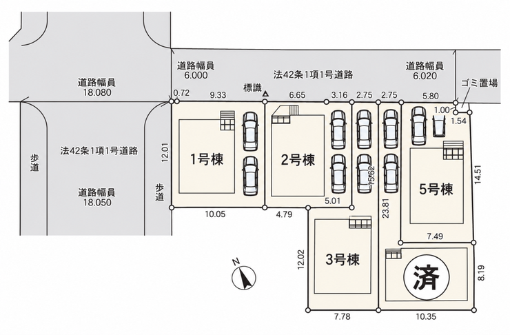 分譲区画マップ