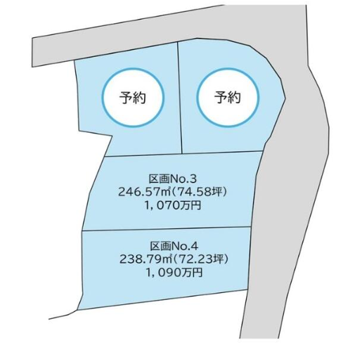 分譲区画マップ
