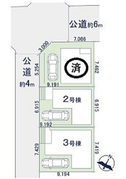 分譲区画マップ