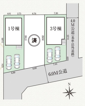分譲区画マップ