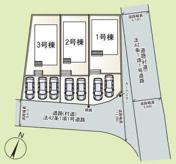 分譲区画マップ