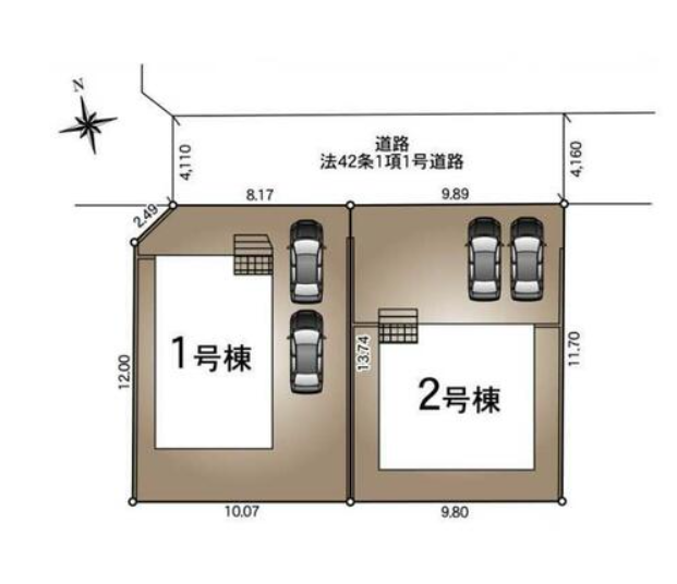 分譲区画マップ
