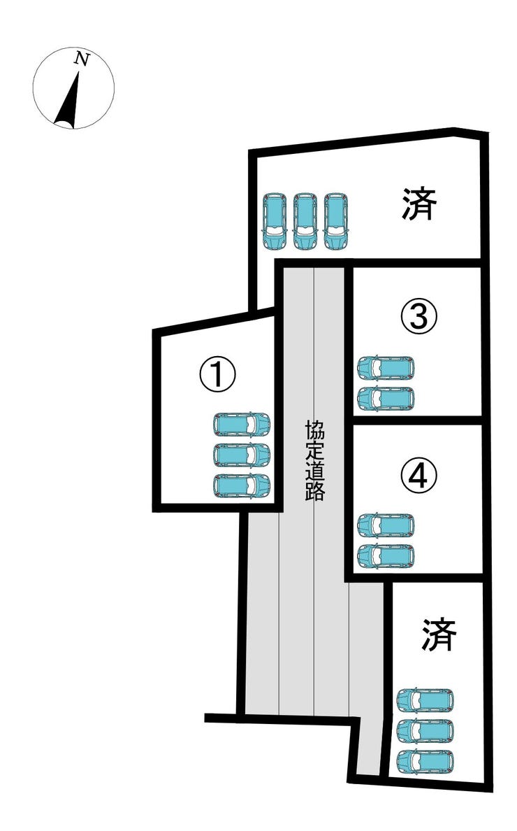 分譲区画マップ