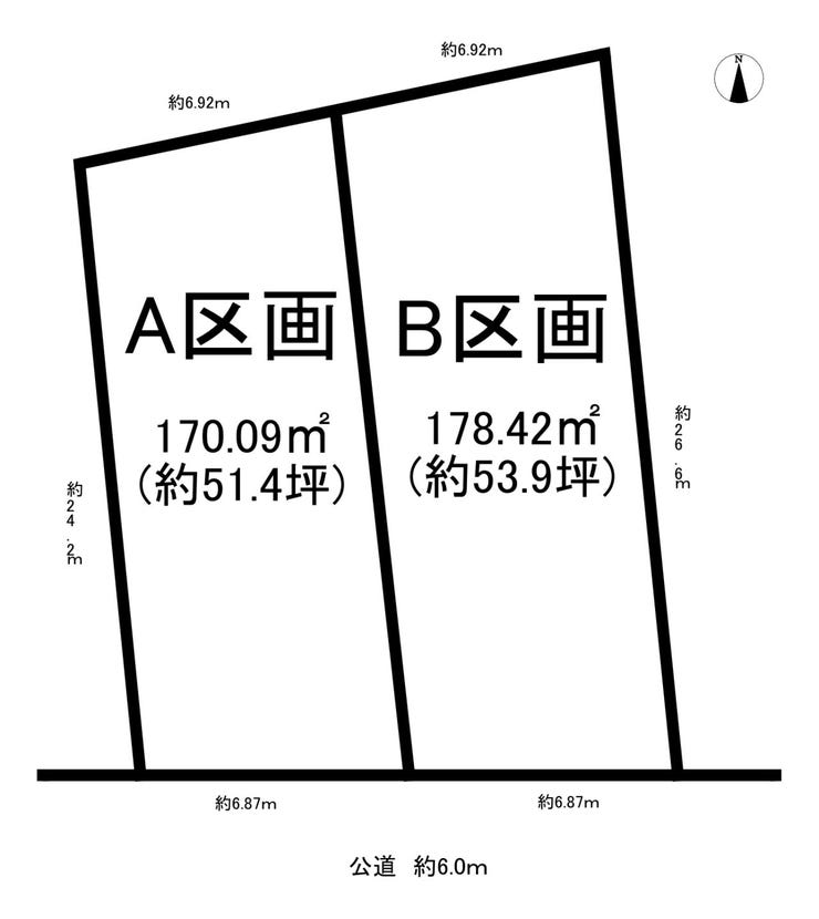 分譲区画マップ