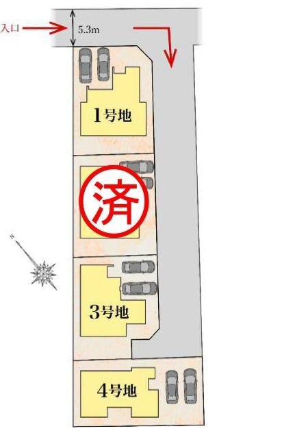 分譲区画マップ