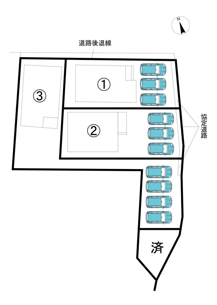 分譲区画マップ