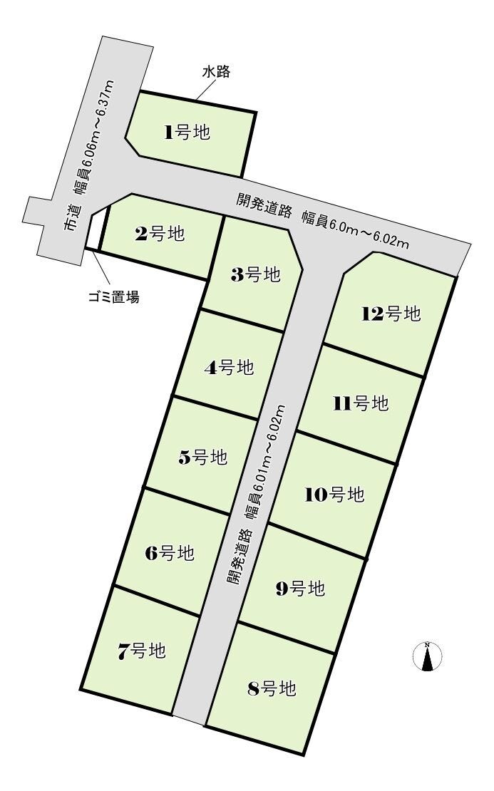 分譲区画マップ