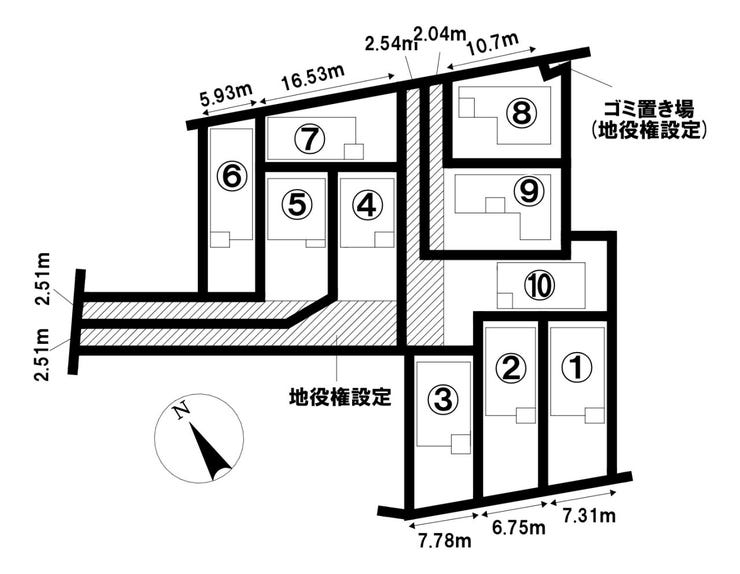 分譲区画マップ