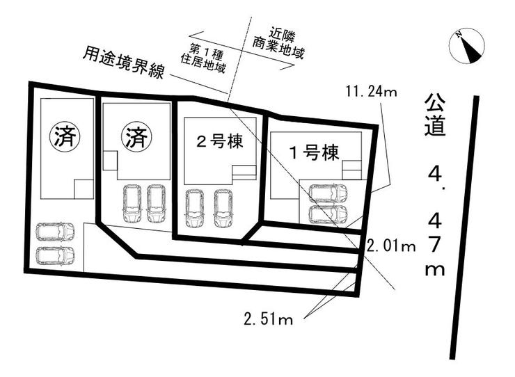 分譲区画マップ