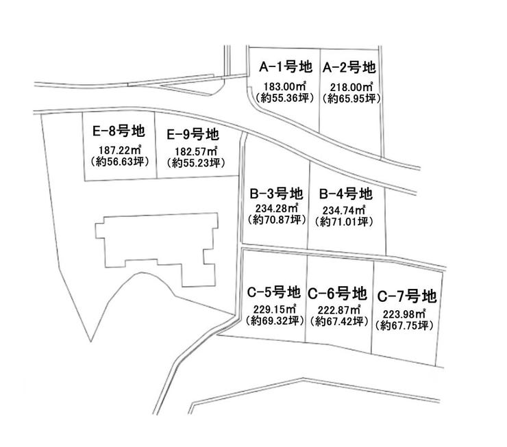 分譲区画マップ