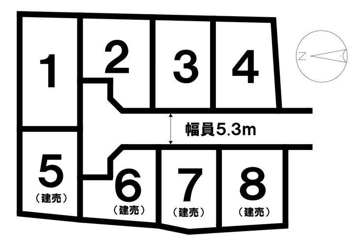 分譲区画マップ