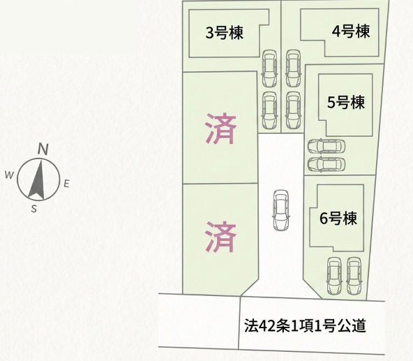 分譲区画マップ