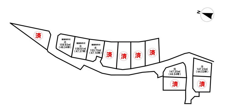 分譲区画マップ
